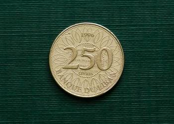 LIBAN - 250 funtów (liwrów), 1996r