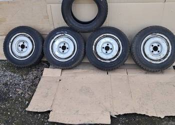 Felgi Opony Koła 13 " - 4 x 100 VW Golf 2 oryginał VW
