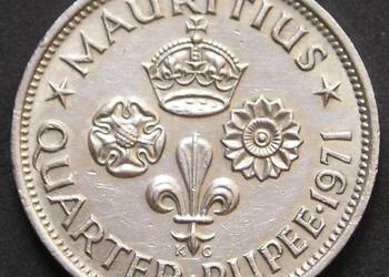 Mauritius - 1/4 quarter rupee - 1971 - Elżbieta II