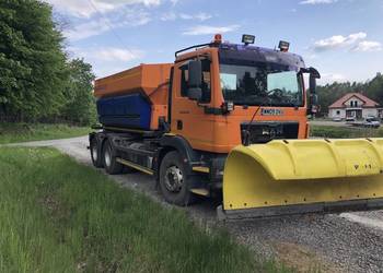 Man 26.330 piaskarka pług