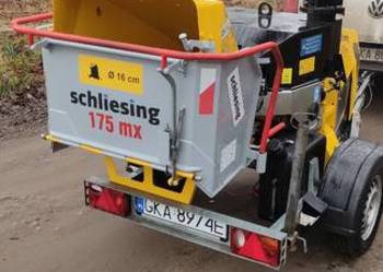 Rębak schliesing 175 mx 750kg 16 cm rozdrabniacz