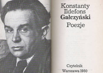 Poezje - K. I. Gałczyński.