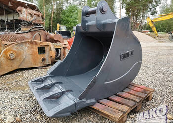 Łyżka Euro-Fab 100cm do koparki Miller fi 80 zęby J350 CAT z lemieszem