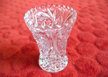 Wazon - mini flakon szklany 7,5 cm