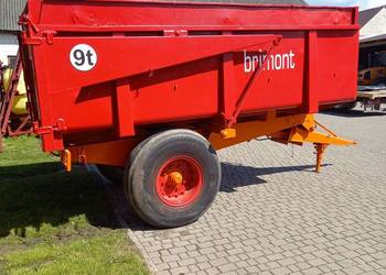 Przyczepa skorupowa brimont 9 t