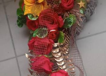 Kompozycja świąteczna nagrobna