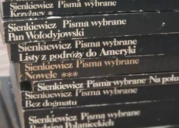 Henryk Sienkiewicz Pan Wołodyjowski krzyżacy nowele ogniem i mieczem