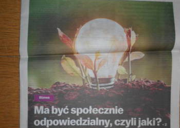 WYBORCZA O CSR - dwa dodatki - Gazeta Wyborcza WYBORCZA O CSR - dwa dodatki - Gazeta Wyborcza