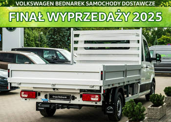 Volkswagen Crafter Skrzyniowy Doka z podwójną kabiną, 4490mm, 2.0 TDI 177 …