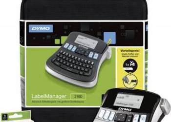 Drukarka etykiet Dymo LabelManager 210D+, Zestaw etykiet ( Kasety)