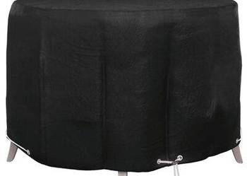 vidaXL Pokrowiec na meble ogrodowe, 6 przelotek, Ø125x75 cm, okr(sku319288)