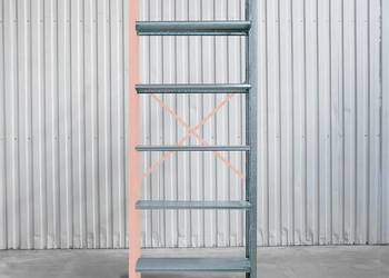 Regał magazynowy 5 PÓŁEK DEXION 250x102x40cm MODUŁ DOSTAWNY stal ocynkowana