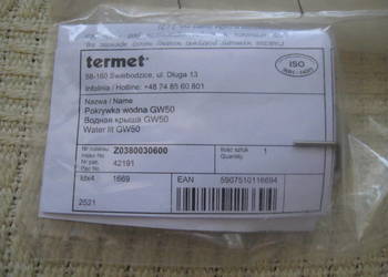 Pokrywa GW50 do Termet Elektronik G19/02