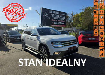 Volkswagen Atlas 3.6 Benzyna 280 KM, Panorama, 21", Full LED, Skóra, Kamer…