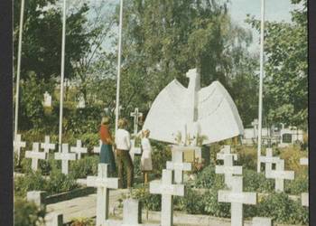 BYDGOSZCZ - CMENTARZ ŻOŁNIERZY PIERWSZEJ ARMII WP - 1984