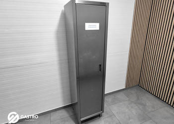 Szafka gastronomiczna z zlewem ze stali nierdzewnej 50x50x200