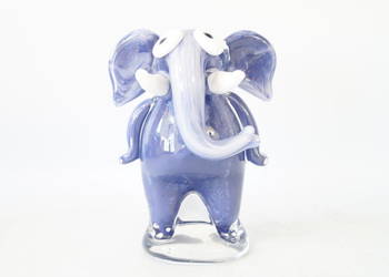 Figura szklana figura Murano style SŁOŃ