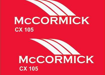 Naklejki McCormick CX 100, mocne i odporne, laminat UV!