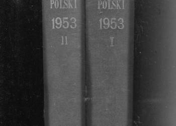 Monitor Polski Rok 1953 Komplet T.1-2
