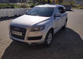 Audi Q7 quattro 4x4 2014 rok 3.0 benzyna 386 KM 7 osób, automat 8 biegów