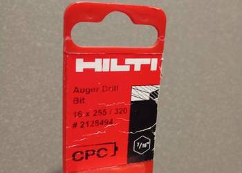 Wiertło do drewna fi 16/255/320 Hilti nowe