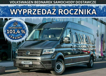 Volkswagen Crafter FL Furgon L4 2.0 TDI 177 KM Wysoki Dach, Automat Dostęp…