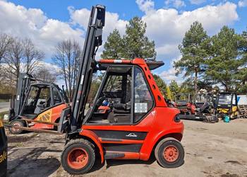 Wózek widłowy Linde H70 diesel , blizniaki ,wys podnoszenia 5,65 , 2002rok