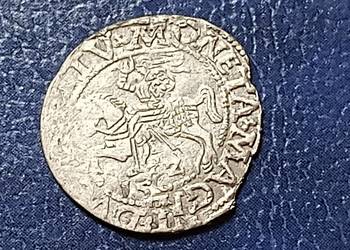 Stare monety  Półgrosz 1562 Wilno Polska Zygmunt II August podwójne bicie