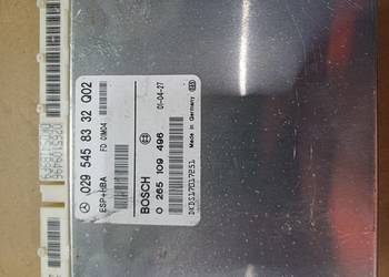 Mercedes a klasa w168 sterownik moduł ESP 0265109496