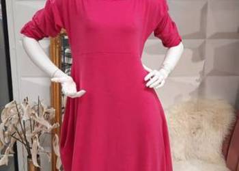 Sukienka maxi TAFFI M z angory w różnych kolorach