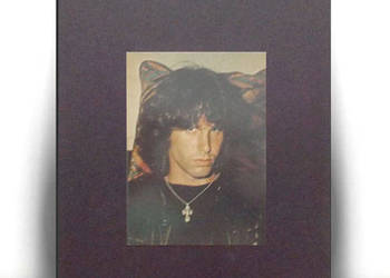 vintage plakat z Jimem Morrisonem, the doors plakat A4 retro