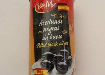 Sol&mar oliwki czarne bez pestek w puszce