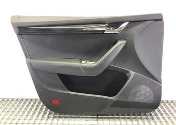 BOCZEK DRZWI LEWY PRZÓD SKODA OCTAVIA III Hatchback TAPICERKA