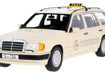 MERCEDES Model samochodu 1:18 300d W124 kombi wagon TAXI