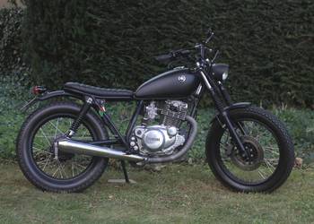 Yamaha sr250 custom bobber tracker caferacer