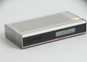 Unikat Vintage Sharp CT-660G Talking Clock – Mówiący Budzik / Stoper Japan