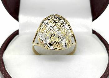 Nowy Złoty Pierścionek Próby 585 3,29g Rozmiar 25 Ocechowany Nowy Złoty Pierścionek Próby 585 3,29g Rozmiar 25 Ocechowany