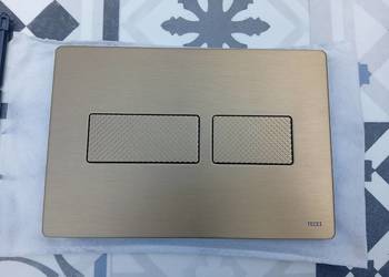 Przycisk spłukujący do WC Tece SOLID brązowy 924035