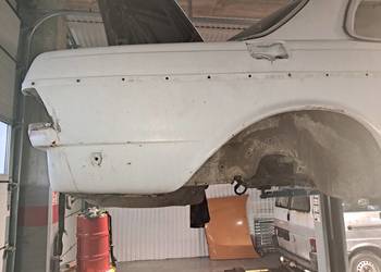 BŁOTNIK TYLNY PAS PRZEDNI PODŁOGA MERCEDES W123 COUPE