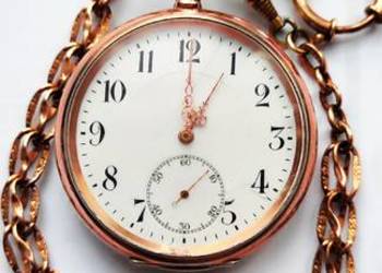 zegarek kieszonkowy  srebrny pr;0-800 ZENITH z dewizką