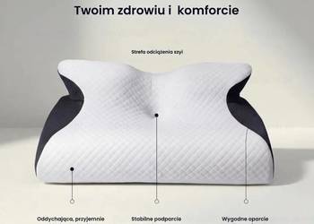 Nowa poduszka z pamięcią kształtu ortopedyczna