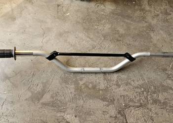 KIEROWNICA CROSS VOCA 22MM SREBRNA SIMSON MZ ROMET HONDA YAMAHA KAWASAKI
