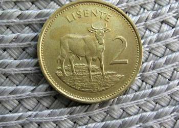 Lesotho 2 Lisente 1992r