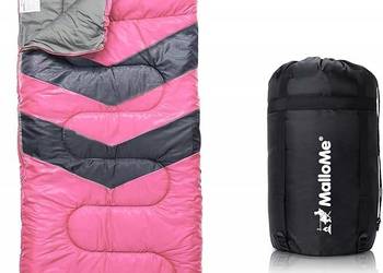 MalloMe Śpiwór dla dorosłych i dzieci, 3-4 pory roku