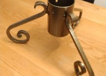 Stojak choinkowy kuty klasyczny złoty