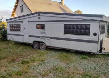 Przyczepa kempingowa Landhaus Hobby XXL brodzikiem wc kasetowe