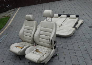 Komplet foteli z Audi A4 B5/B6 (1995–2005) + roleta