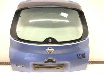 KLAPA TYŁ NISSAN MICRA K12 Hatchback 02-10 TYLNA, BAGAŻNIKA