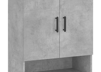 Szafka wisząca szarość betonu 60x31x70 cm WM-829920