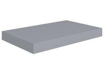vidaXL Półka ścienna, szara, 40 x 23 x 3,8 cm, MDF(sku323847)